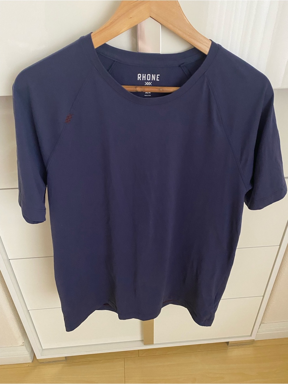 RHONE Men's Deep Navy Crew Performance Tee